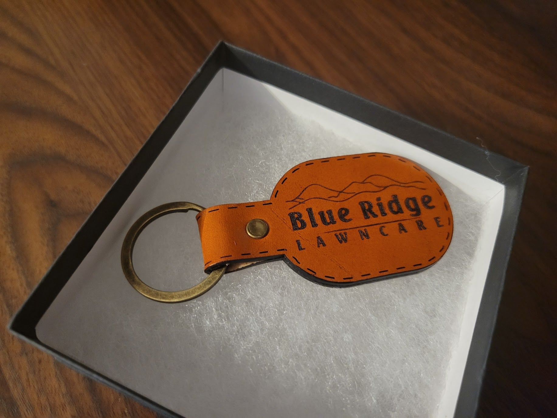 Customized Leather keychain image 7