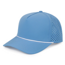 Lightforge Rope Baseball 5 Panel Hat Waterproof Polyester Laser Cut Perforated-7