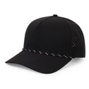 Lightforge Rope Baseball 5 Panel Hat Waterproof Polyester Laser Cut Perforated-8