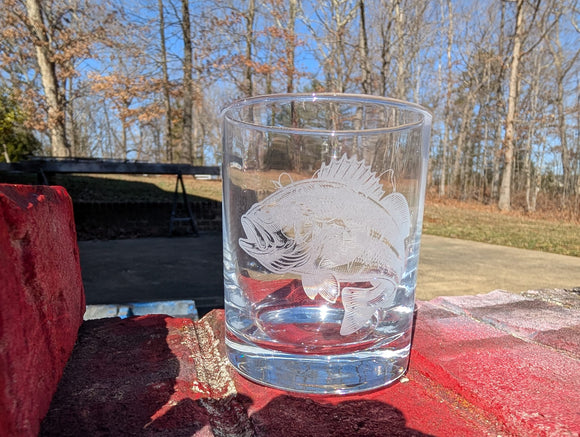 Custom Personalized Whiskey Glass, Custom Rocks Glass image 1