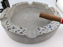 Pinnacle Luxury Concrete Ashtray 9 inch, various colors image 11