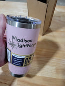 Personalized Engraved Insulated Tumbler, various sizes and colors image 10