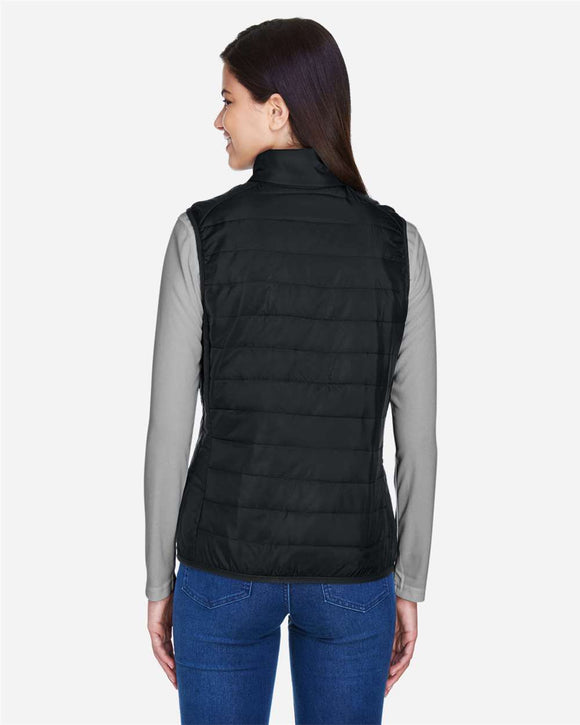 CORE365 Women's Prevail Packable Puffer Vest - CE702W