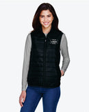 CORE365 Women's Prevail Packable Puffer Vest - CE702W-1