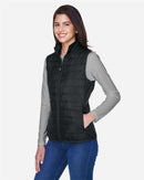 CORE365 Women's Prevail Packable Puffer Vest - CE702W-2