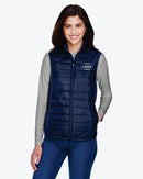 CORE365 Women's Prevail Packable Puffer Vest - CE702W-11