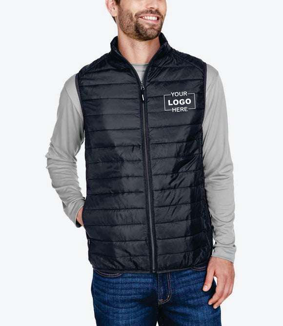 CORE365 Men's Prevail Packable Puffer Vest - CE702