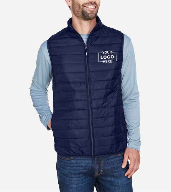 CORE365 Men's Prevail Packable Puffer Vest - CE702