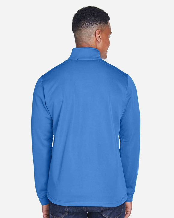 Devon & Jones Men's Mélange Fleece Full-Zip jacket