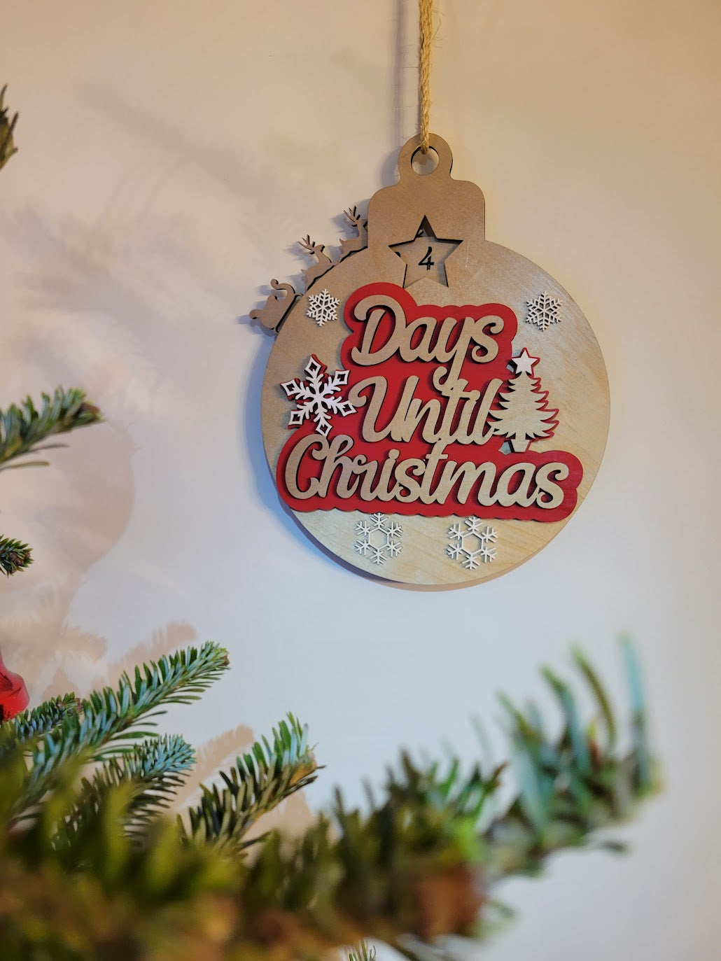 Days Until Christmas Countdown Calendar