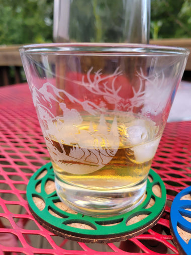 Personalized Whiskey Glass, 12 oz. Rocks / Old Fashioned Glass - 0