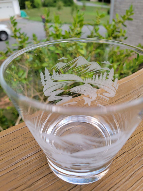 Personalized Whiskey Glass, 12 oz. Rocks / Old Fashioned Glass