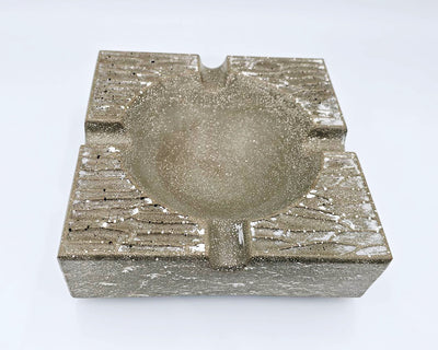 Pinnacle Throne - Luxury Concrete Ashtray 8.5 inch square, limited colors - 0