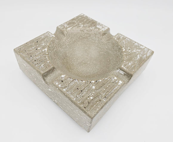 Pinnacle Throne - Luxury Concrete Ashtray 8.5 inch square, limited colors