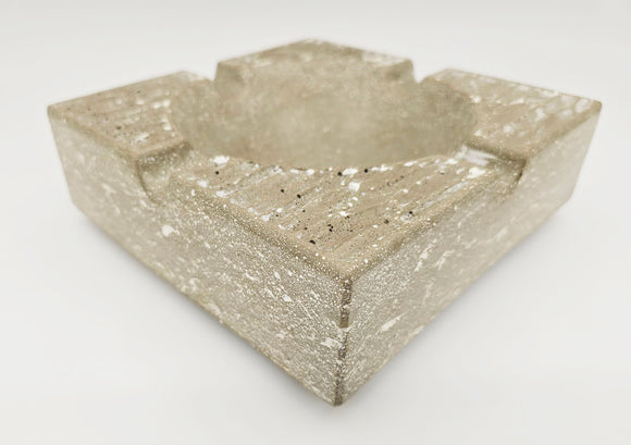 Pinnacle Throne - Luxury Concrete Ashtray 8.5 inch square, limited colors
