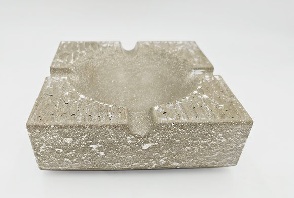 Pinnacle Throne - Luxury Concrete Ashtray 8.5 inch square, limited colors