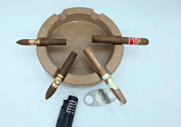 Pinnacle Orbit - Luxury Concrete Ashtray round 9 inch, various colors