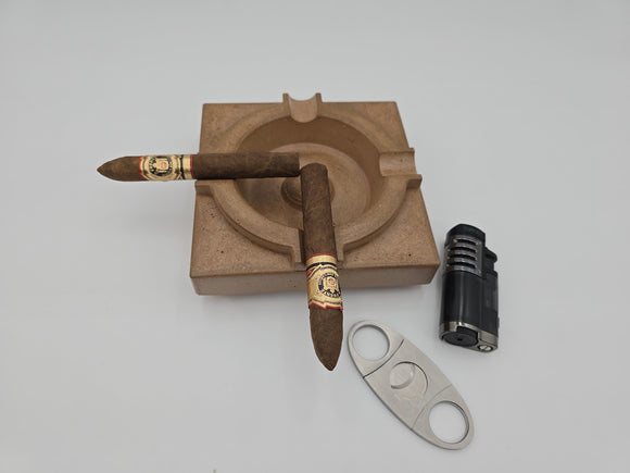 Pinnacle Core - Concrete Ashtray 6 inch square, various colors