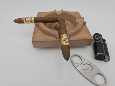 Pinnacle Core - Concrete Ashtray 6 inch square, various colors