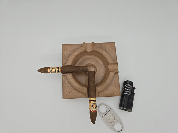 Pinnacle Core - Concrete Ashtray 6 inch square, various colors