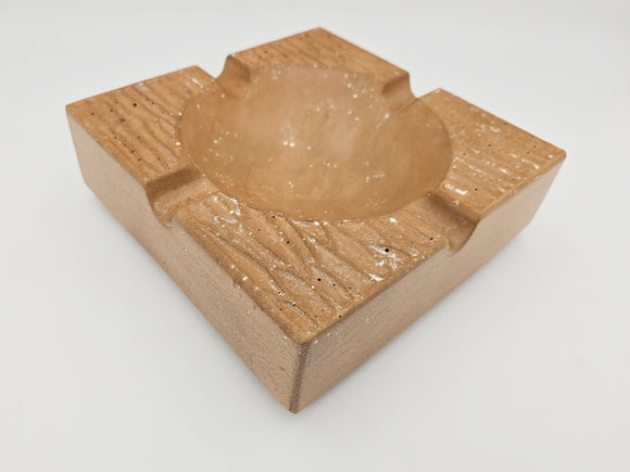 Pinnacle Throne - Luxury Concrete Ashtray 8.5 inch square, limited colors