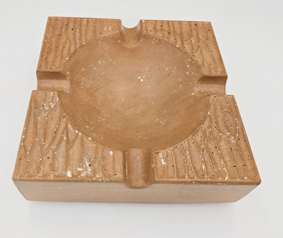 Pinnacle Throne - Luxury Concrete Ashtray 8.5 inch square, limited colors