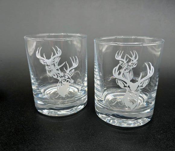 Personalized Whiskey Glass, Straight Up 12 oz. Rocks / Double Old Fashioned Glass