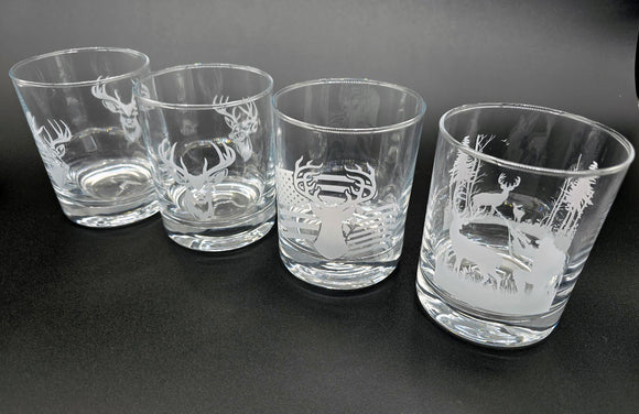 Personalized Whiskey Glass, Straight Up 12 oz. Rocks / Double Old Fashioned Glass