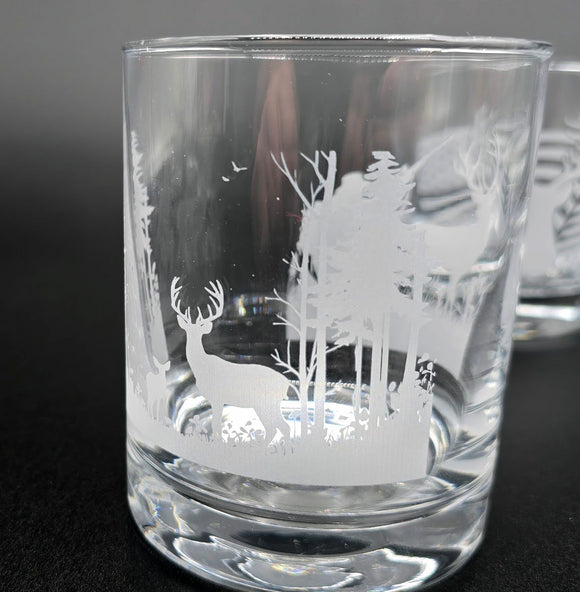 Personalized Whiskey Glass, Straight Up 12 oz. Rocks / Double Old Fashioned Glass