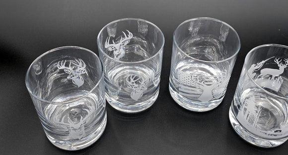 Personalized Whiskey Glass, Straight Up 12 oz. Rocks / Double Old Fashioned Glass