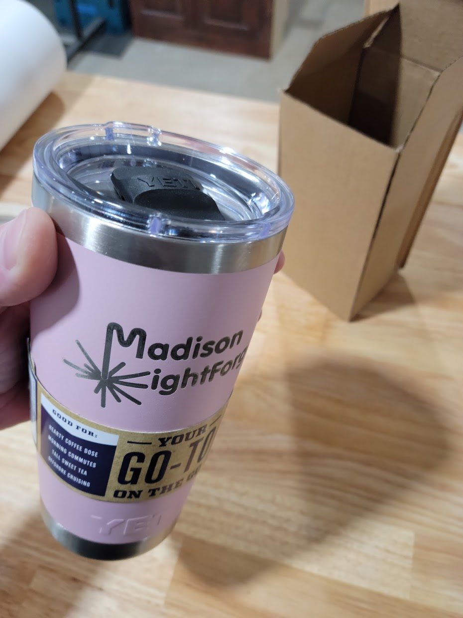 Personalized Engraved Insulated Tumbler, various sizes and colors image 5