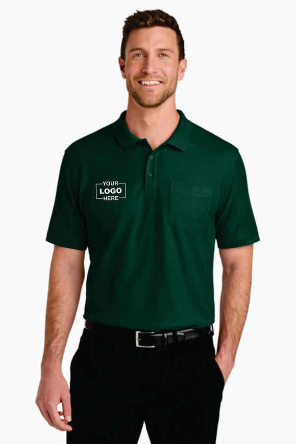 K200P Port Authority® Wearever Signature Pique Pocket Polo