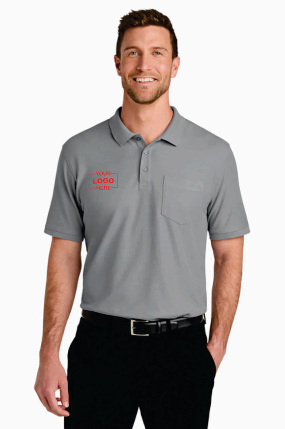 K200P Port Authority® Wearever Signature Pique Pocket Polo