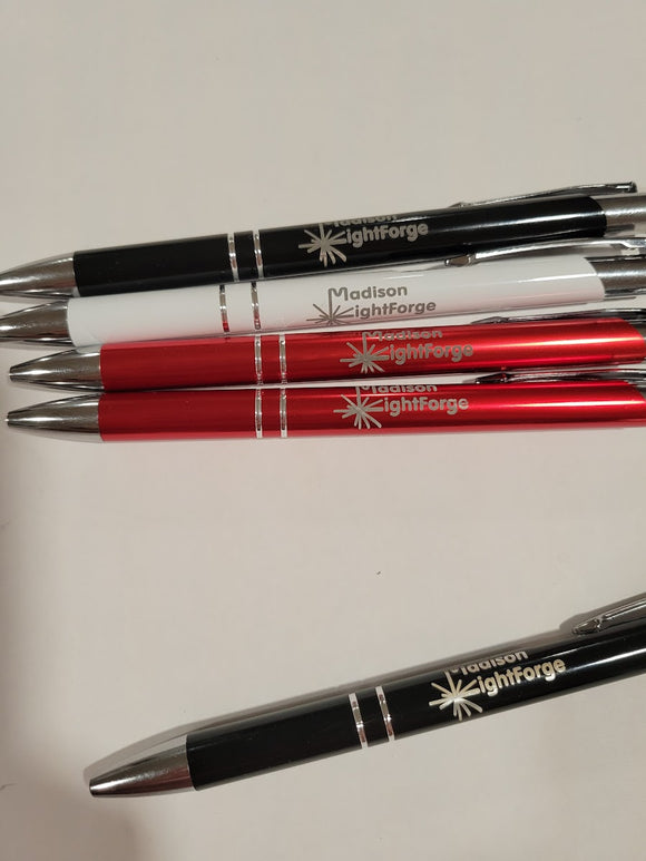 Premium Metallic Ball Pens Engraved with your logo and message image 11