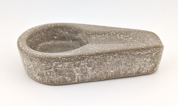 Pinnacle Concrete Ashtray 5x2.62  inch oval, various colors and personalization image 5