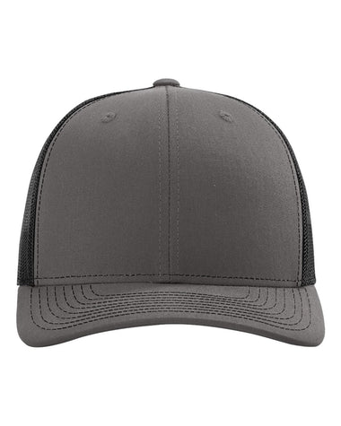 Buy charcoal-navy Richardson 112 - Personalized Snapback Trucker Cap