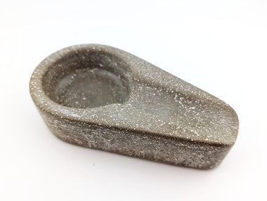 Pinnacle Concrete Ashtray 5x2.62  inch oval, various colors and personalization image 0