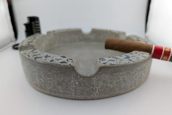 Pinnacle Luxury Concrete Ashtray 9 inch, various colors image 10