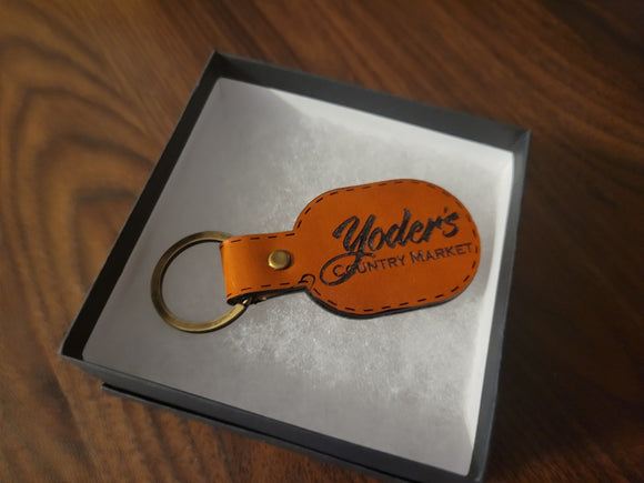Customized Leather keychain image 8