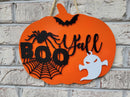 Halloween pumpkin Door Hanger 13.75" image 1