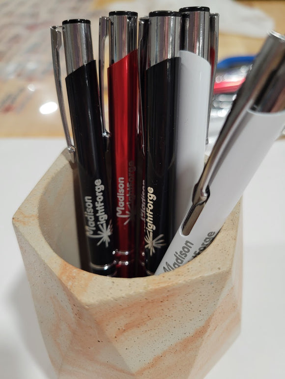 Premium Metallic Ball Pens Engraved with your logo and message image 7