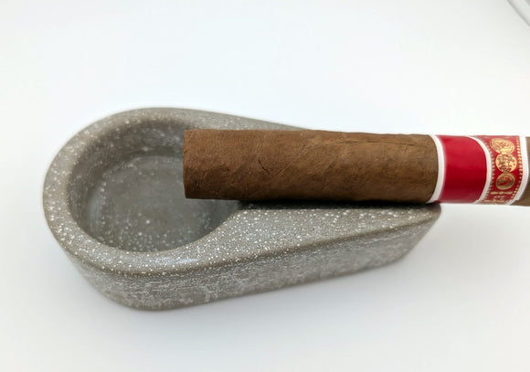 Pinnacle Concrete Ashtray 5x2.62  inch oval, various colors and personalization image 2
