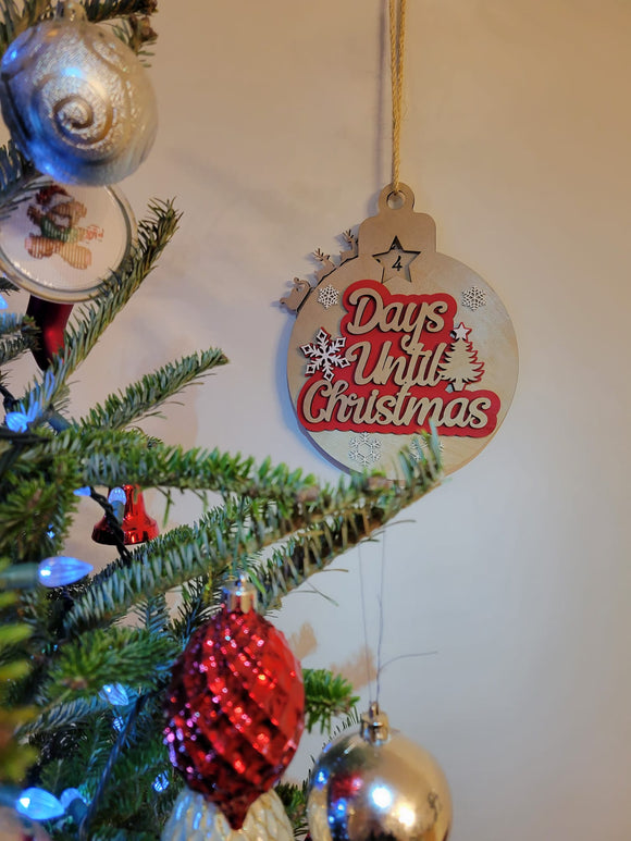Days Until Christmas Countdown Calendar