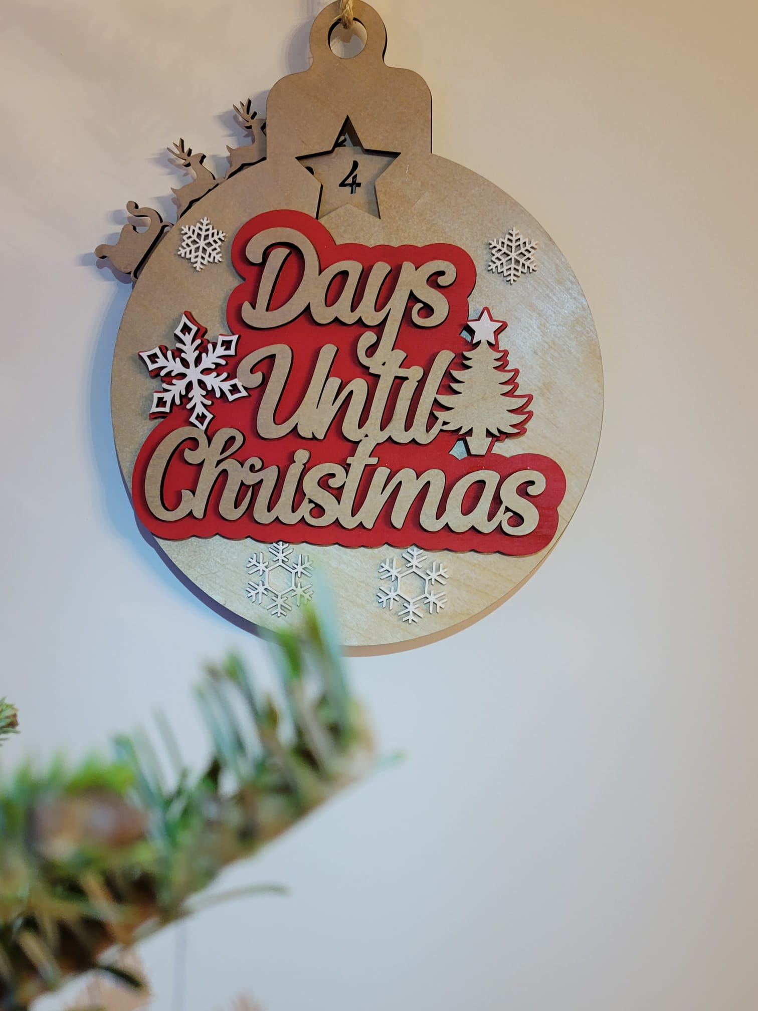 Days Until Christmas Countdown Calendar
