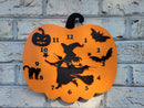 Halloween Pumpkin Wall clock 13.75 inch, quiet mechanism-5
