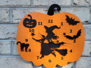 Halloween Pumpkin Wall clock 13.75 inch, quiet mechanism-11