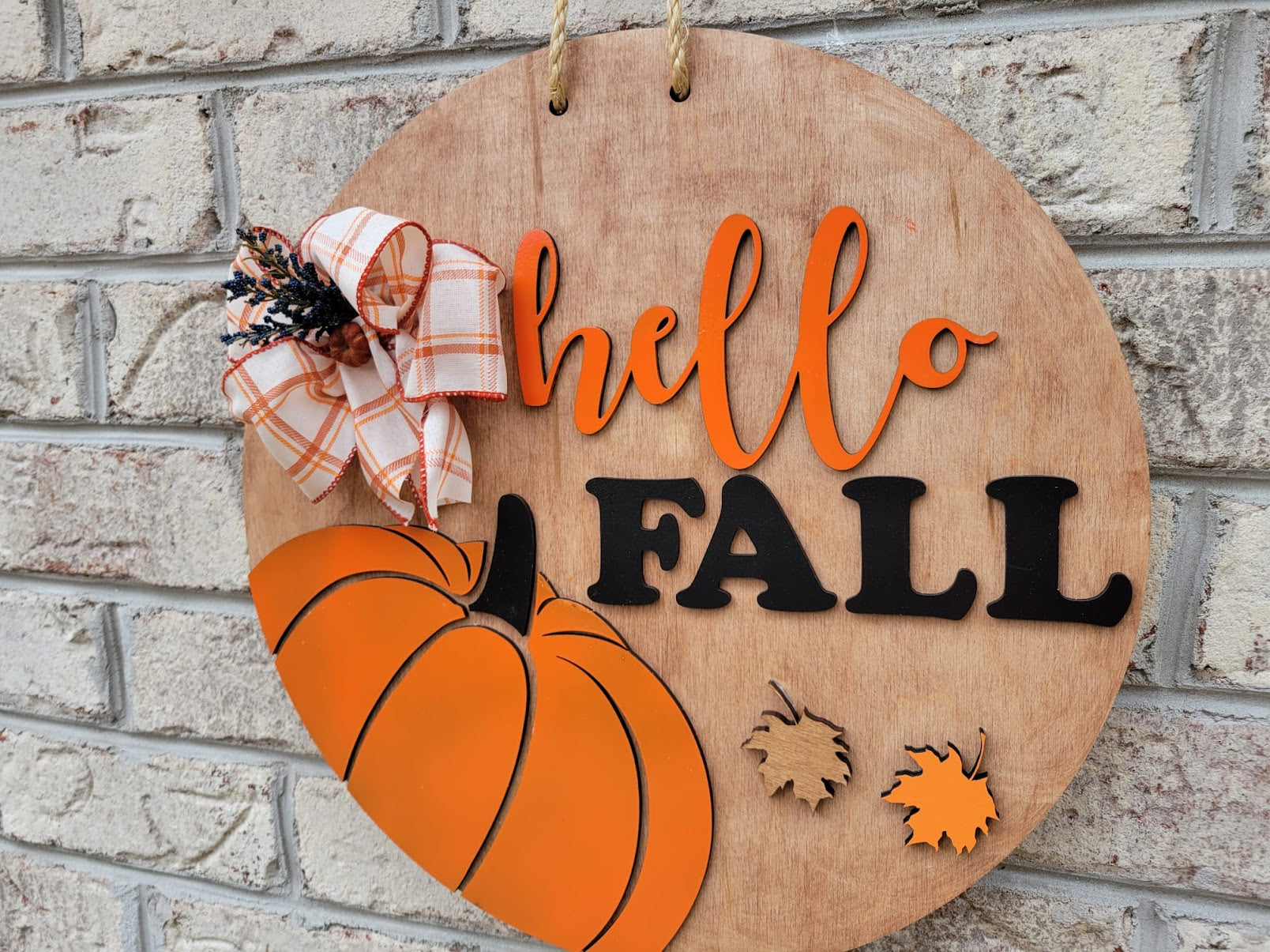 Hello Fall Door Hanger - various sizes and designs