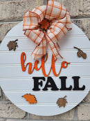 Hello Fall Door Hanger - various sizes and designs-2