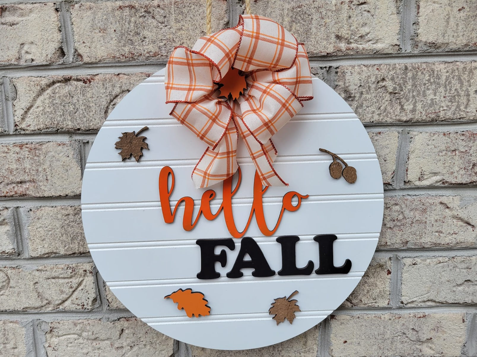 Hello Fall Door Hanger - various sizes and designs
