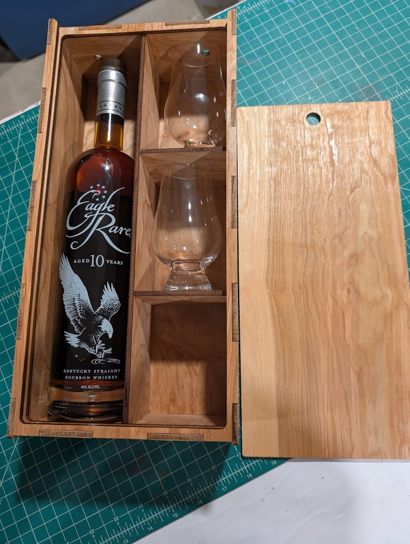 Bourbon/Tequila Gift Box with slide lid